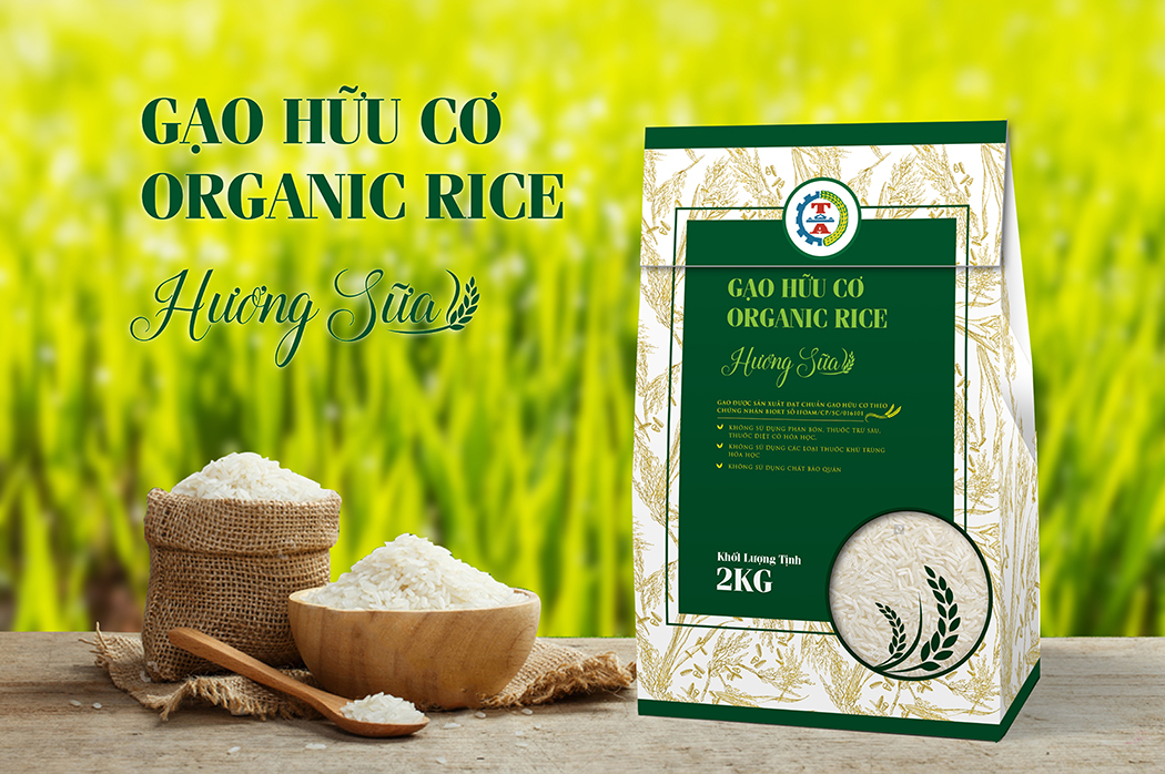 TRUNG AN - Thiết kế hệ thống bao bì sản phẩm gạo